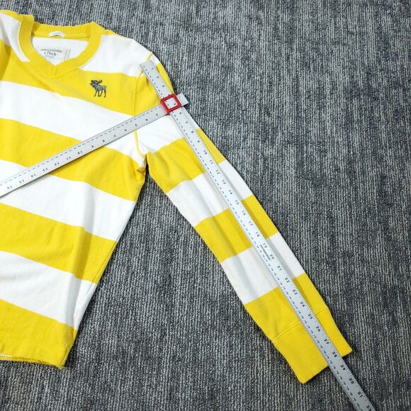 Vintage Abercrombie & Fitch Men's Shirt 2XL Muscle V-Neck Casual Preppy - Picture 12 of 15